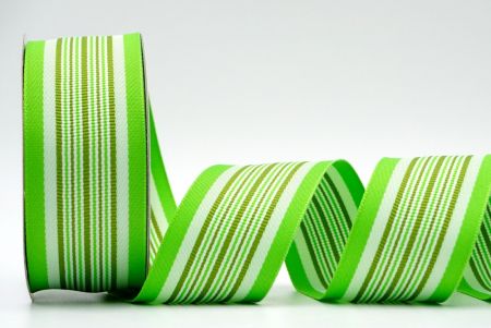 green color woven ribbon